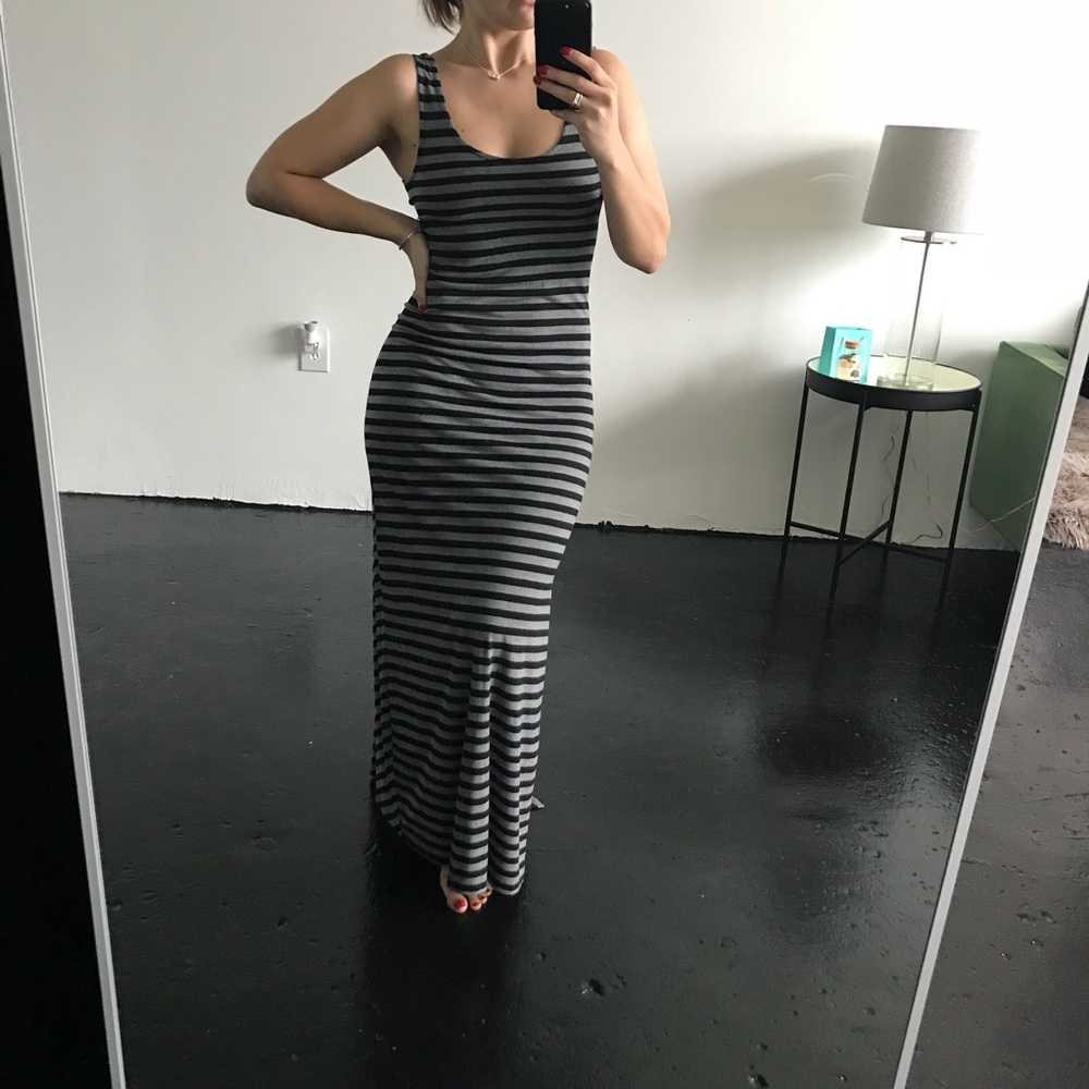Open back maxi